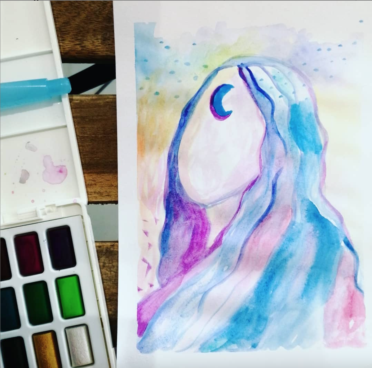 Peinture d'âme — Nuit claire